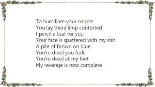 Autopsy - Humiliate Your Corpse Lyrics