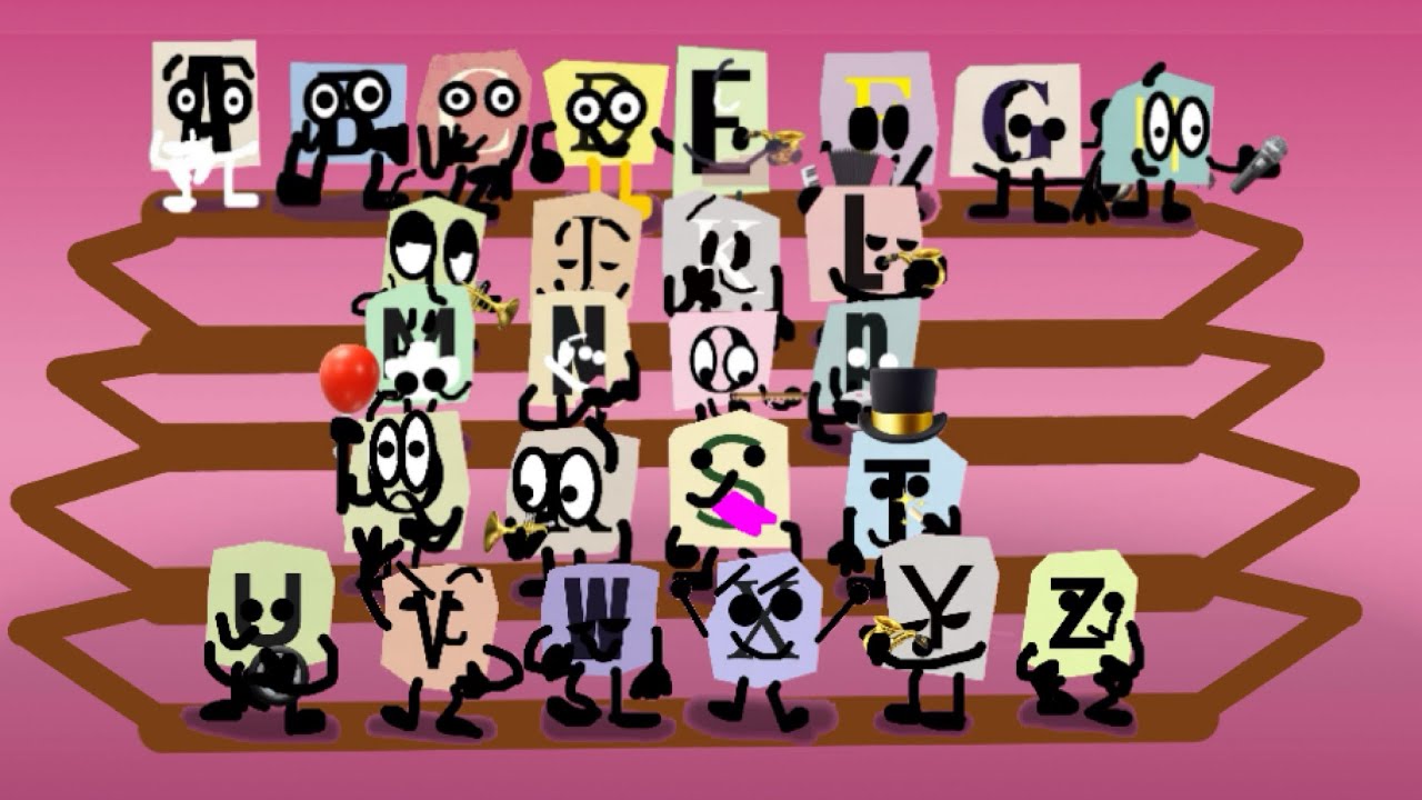 Sprunki Letter R Sprunki letter cutouts A to Z (The end of letter cutouts) | compilation ...