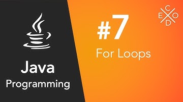 Java Programming #7 - For Loops