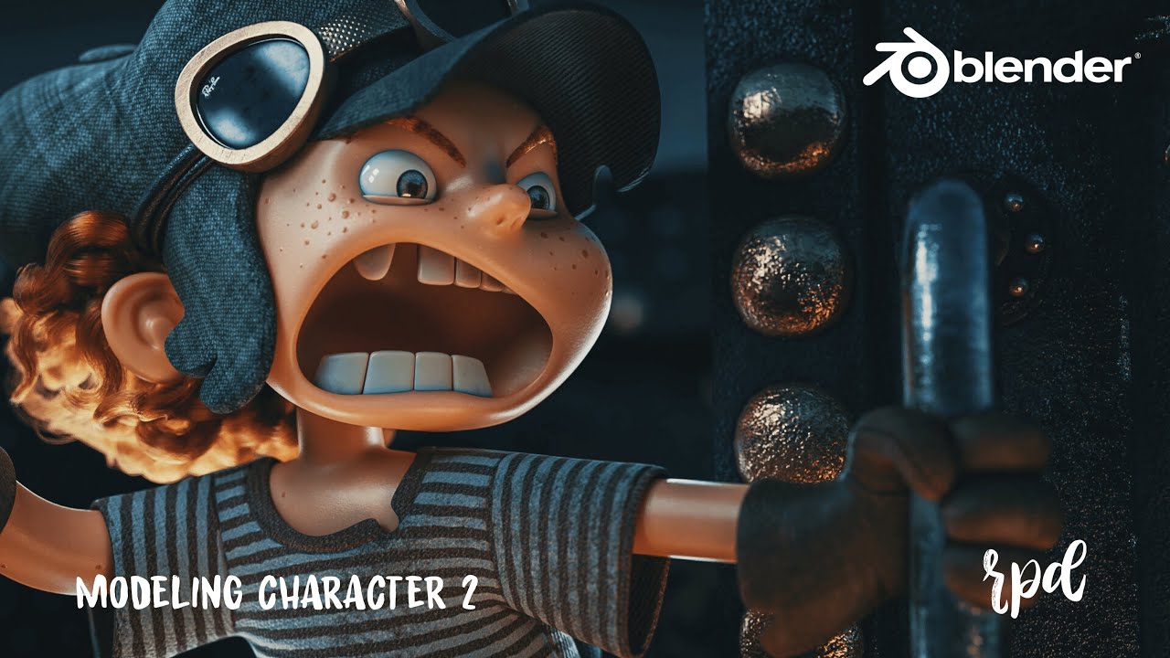 Tutorial Modeling Karakter Part 3 (Blender 2.79) - YouTube
