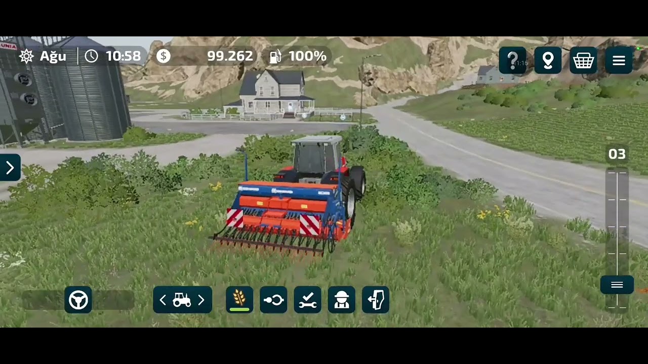 Fs23/Farming Simulator 23 mobile gameplay