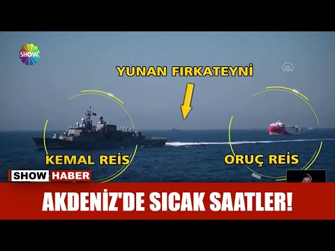 Akdeniz'de sıcak saatler!