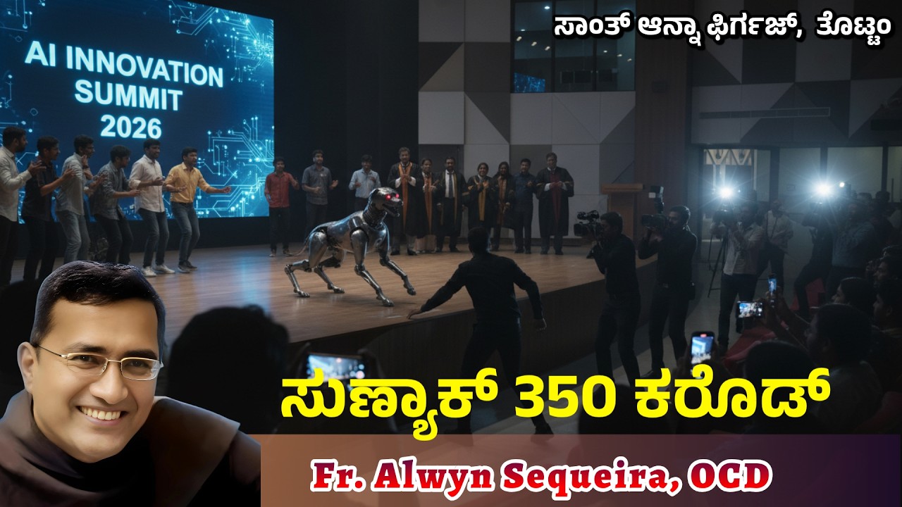 ಸಭಾರ್‌ ತಾಳ್ಣ್ಯೊ ಆಮ್ಕಾಂ  ಯೆತಾತ್.... Rev. Fr Alwyn Sequeira OCD | 22.02.2026 | St Anne Church,Thottam