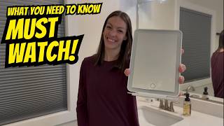Portable LED Makeup Mirror That Actually Works?! Full Review