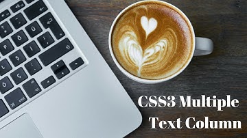CSS3 multiple text column