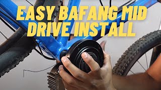 Easy Bafang Mid Drive Kit Installation - BBSHD/BBS02