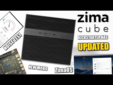 Zimacube NAS Update - Noise Test, ZimaOS Beta, New Motherboard Comparison, Plex and RAID? Episode cover
