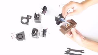 Flashforge Dreamer: How to Replace Extruder Set