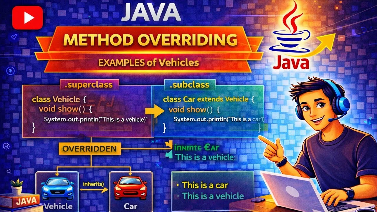Method Overriding in Java with Examples | Runtime Polymorphism ...