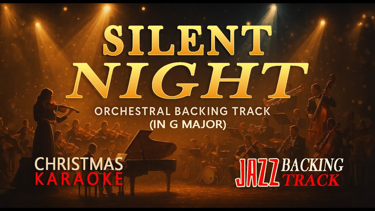 ⭐ Silent Night – Orchestral Swing Backing Track in G Major