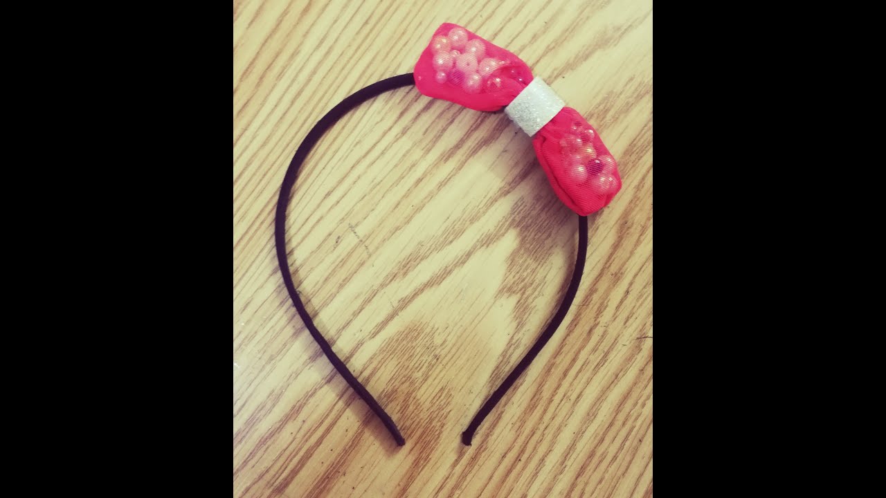 Amazing Shaker Bow DIY Shaker Hair Bow YouTube