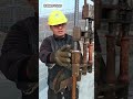 The unique process of heating iron using a unique method #shorts