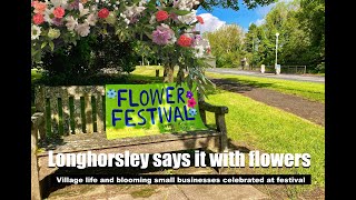 Blooming businesses celebrated in flowers at Longhorsley