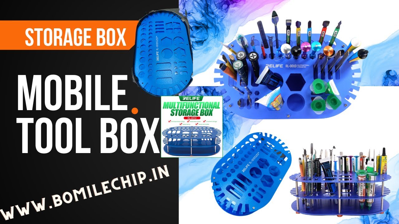 video MOBILE TOOL STORAGE BOX| RELIFE RL-001D MULTIFUNCTION STORAGE BOX
