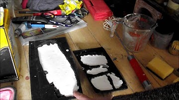 B&D: Guide and How to make a Rock Face using Woodland Scenics Rock Molds Part 1