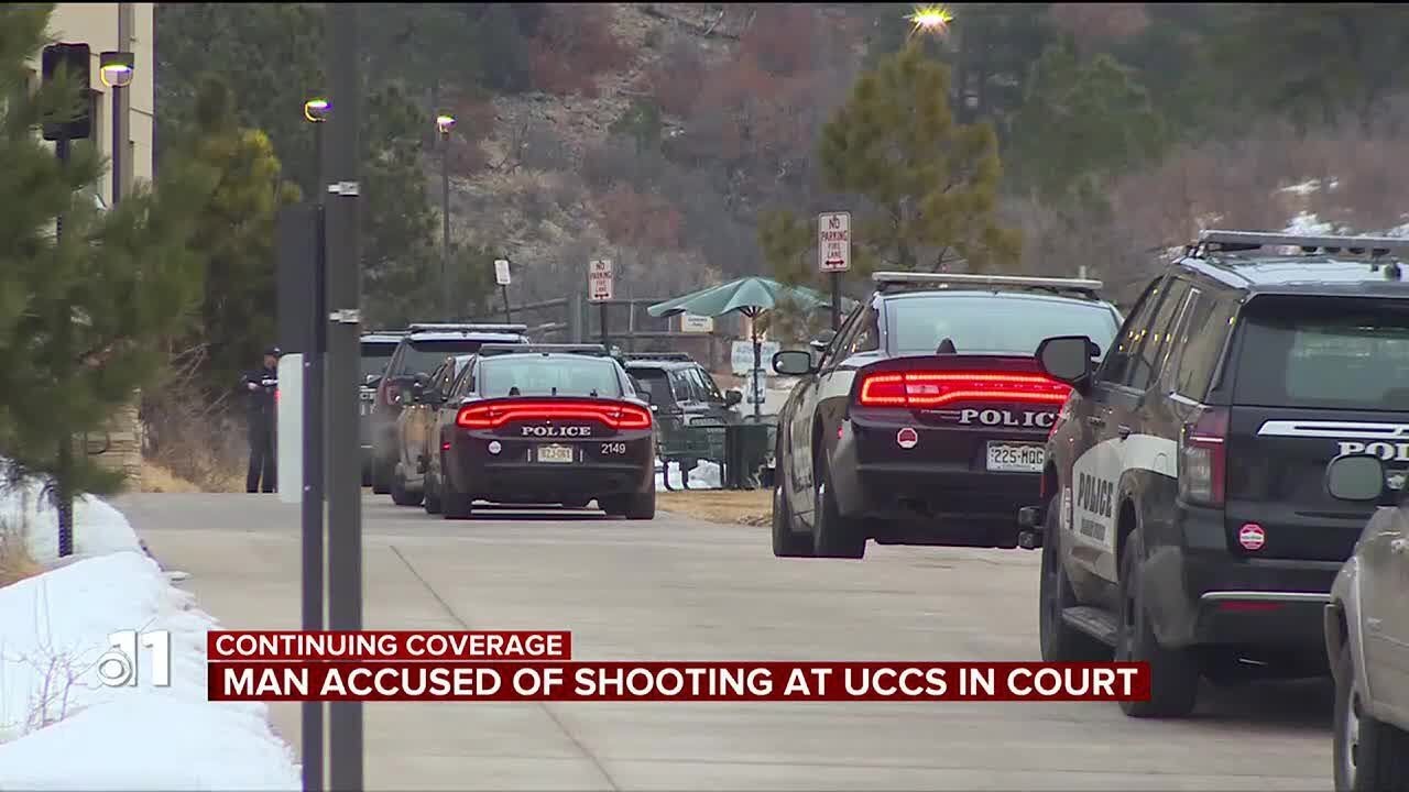 Man accused of UCCS shooting makes court appearance - YouTube