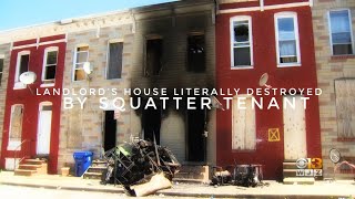 Landlord’s House Literally Destroyed By Squatter Tenant