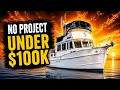 5 Move-In Ready Trawler Boats Under $100K For Sale Right Now in the USA