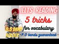 Tackle difficult vocabulary with these 70 band tricks in ielts reading