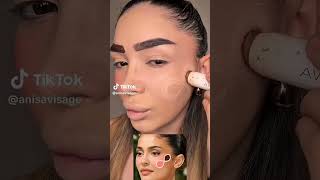 Contouring hack for beginners #makeup #likeandsubscribe #contourtutorial #softglamlook