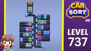 Car Sort Level 737 Solution Walkthrough