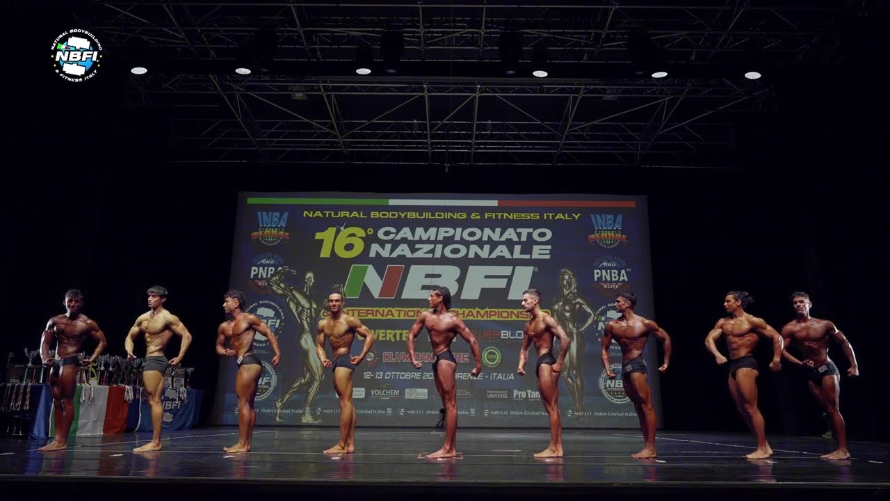 Parte 36 - 16° Campionato Nazionale NBFI - MEN'S CLASSIC PHYSIQUE JUNIORES UNDER 24 TALL