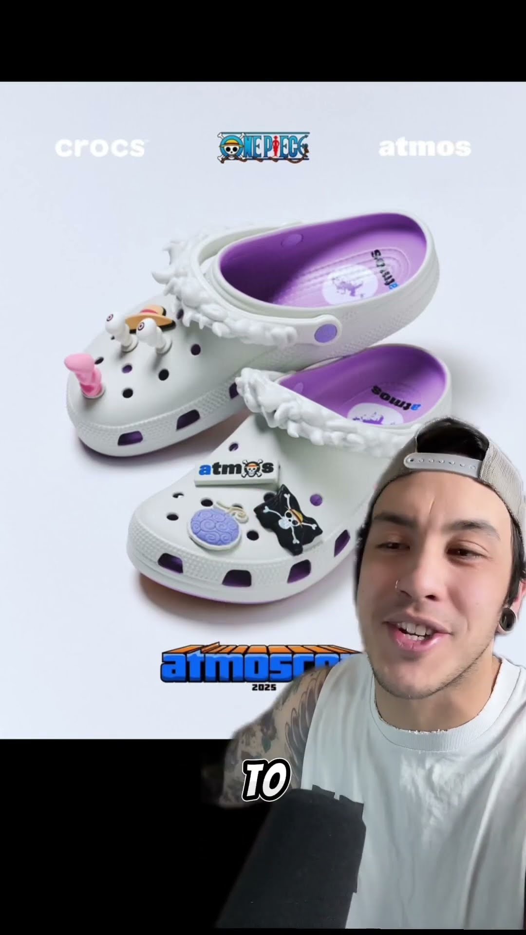 crocs x One Piece x atmos - YouTube