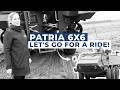 We Got To Ride In The Back Of A Patria 6x6!