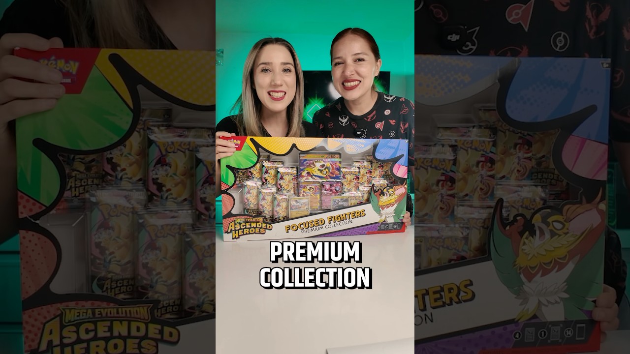 ¡Les mostramos la Focused Fighters Premium Collection de Ascended Heroes! 🥊 #TCG #Pokemon