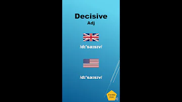 What is the synonym of decisive? What is the synonym of decisive?