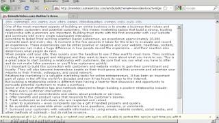 How To Submit An Article To An Article Directory
