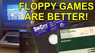 forget cd/dvd-rom -- floppy disks rule for gamers!!!! || #gaming #gamer #retrogaming #computer