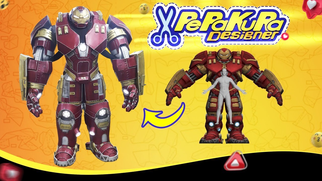 Pepakura Designer - como ir além do papel e fazer dinheiro!!!