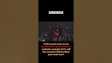 LED Robots Houston | Houston LED Robot Shows | Quinceanera Entertainment #xvparties #houstonevents