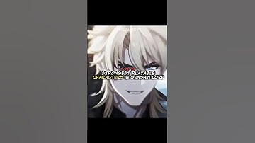 Top 8 Strongest Playable Characters in Genshin lore before nod krai #genshinimpact #edit #shorts