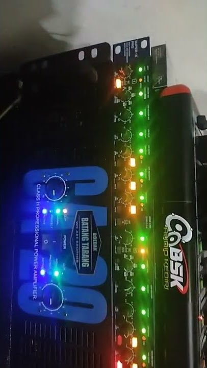 Cek sound Crossover Ashley CX-3400 ll Thanks BSK Audio Kediri#shorts