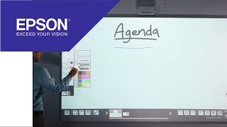 Tutorial 5: Whiteboard Sharing EB-1420wi/EB-1430Wi | Epson