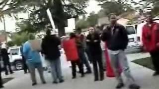 Teabaggers protest Bill Ayers 1st Amendment Rights (part 2)