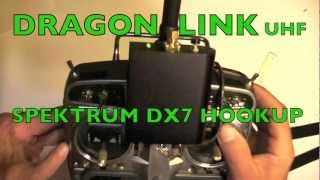 DRAGONLINK - Review and Spektrum DX7 Hookup @ExperimentalAirlines