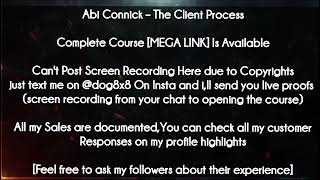 Abi Connick  course - The Client Process download