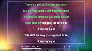 [ EDM Kara Easy ] ❋ That Girl ❋ Olly Murs by Melody 61 views 5 years ago 3 minutes, 1 second