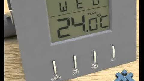 3D Model Digital Alarm Clock Review