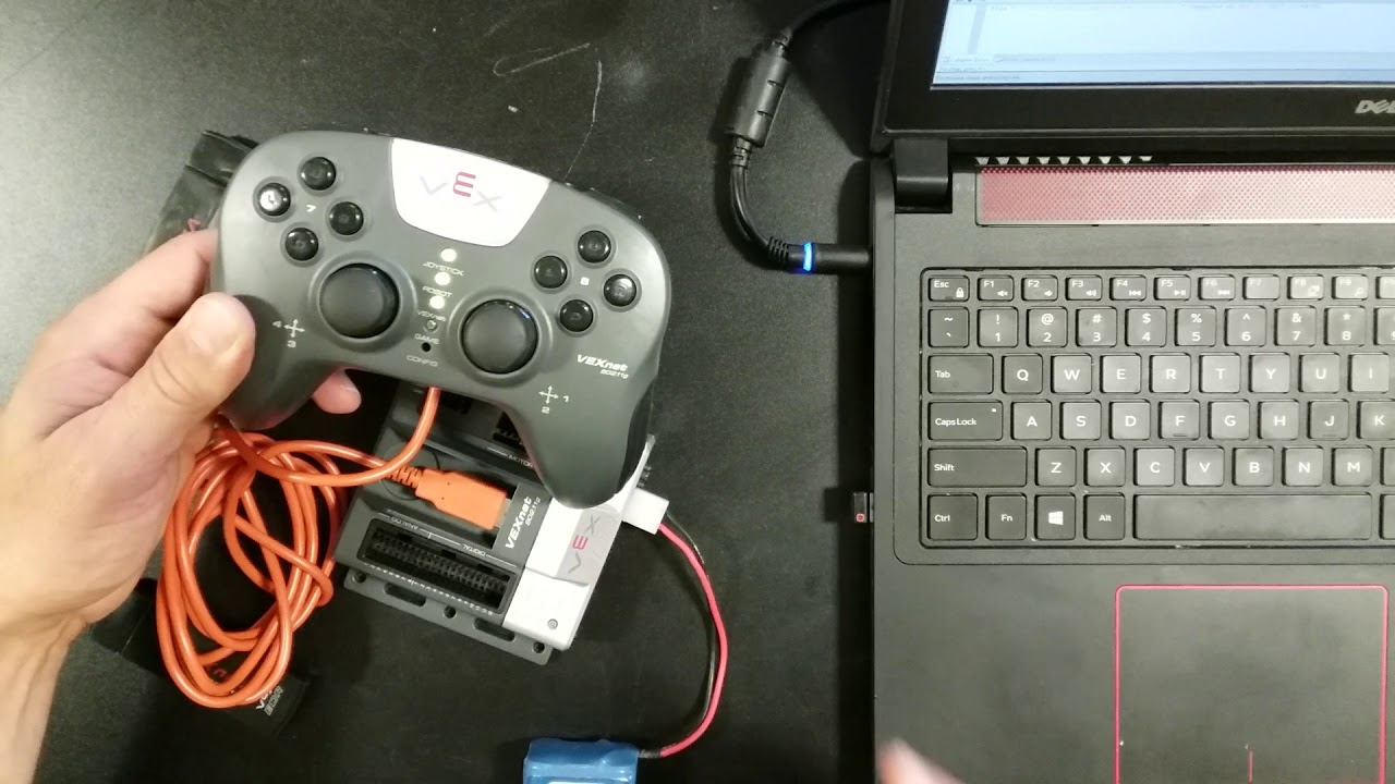 Vex: Pair the Vex joystick controller to the Vex Cortex - YouTube
