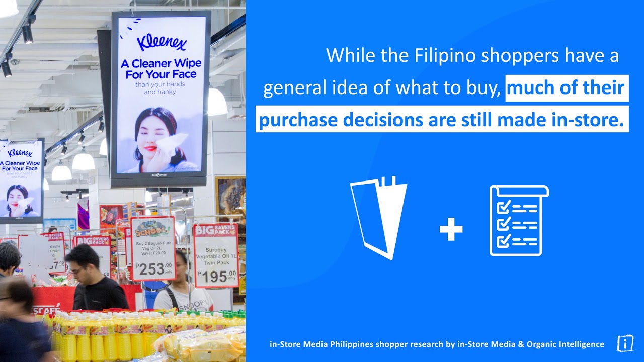 inStore Media Philippines Shopper Behaviour study. Insight 3 YouTube