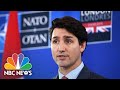 Justin Trudeau Plays Down Open Mic Conversation About Trump | NBC News