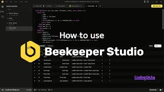How to use Beekeeper Studio