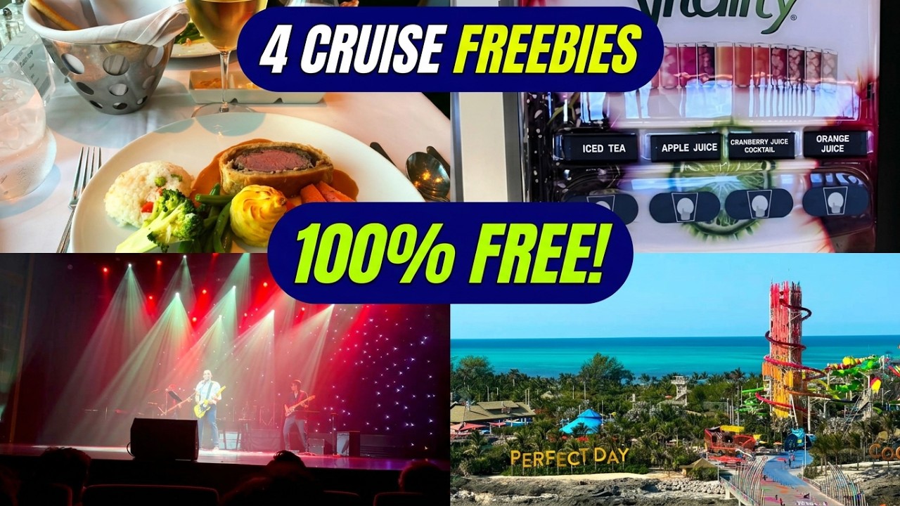 What’s included in a cruise fare? 