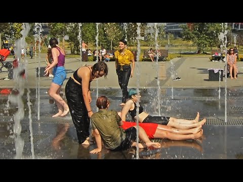 Three wet girls and other fountain companies-7! / Три мокрые девушки и другие фонтанные компании-7!