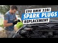 DIY E90 BMW 328i Spark Plugs Replacement