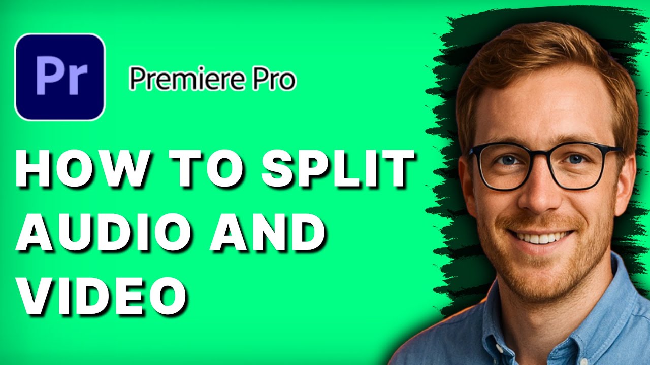 How to Split Audio and Video in Premiere Pro [2026 Full Guide] - YouTube